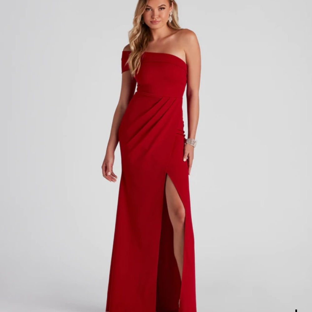 NWT Asymmetrical Gown